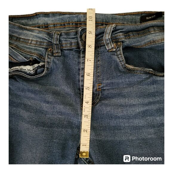 Kenneth Cole Jeans Boys Size 29x27  Slim Straight Medium Wash Blue Denim - Picture 6 of 10